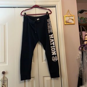 Pink nation sweat joggers